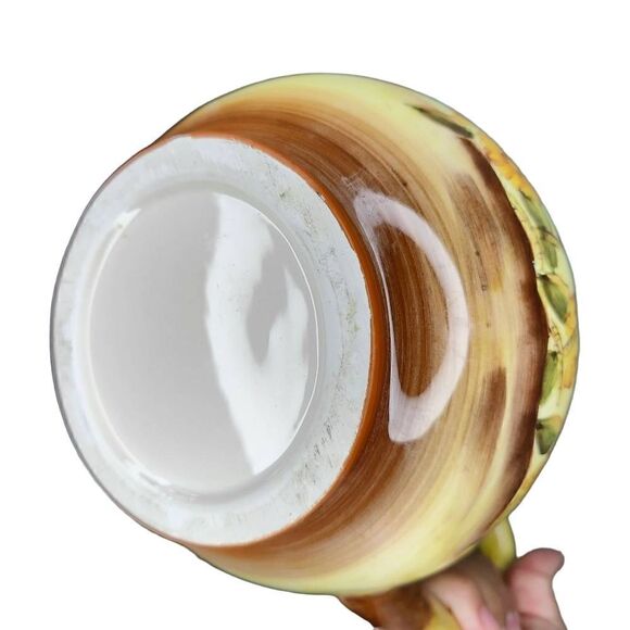 Cottagecore Shabby Chic Decorative Rooster Server Platter and Pitcher - Picture 9 of 12